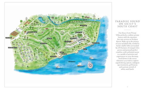 Villa Smeraldo - Sea Front | By Rocco Forte Villas: Mapa, Mundo, Fuente, Planta Terrestre, Diseño Urbano, Rectángulo, Pendiente, Paisaje Natural, Agua