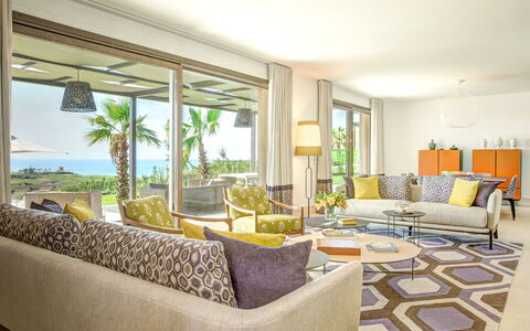 Villa Agata - Sea View | By Rocco Forte Villas: Mueble, Propiedad, Planta, Sofá, Comodidad, Diseño De Interiores, Sala, Suelo, Silla, Sofá Cama