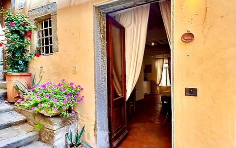 Vicolo Della Scala Rooms: Planta, Propiedad, Edificio, Ventana, Flor, Azur, Maceta, Puerta, Madera