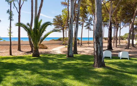 Villa Plemmirio: Cielo, Planta, Tiempo De Día, Propiedad, Agua, Árbol, Paisaje Natural, Sombra, Botánica, Madera