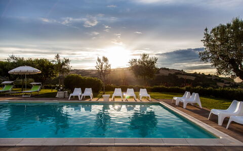 Villa Angelica: Agua, Nube, Planta, Cielo, Piscina, Naturaleza, Azur, Árbol, Mueble Para Exteriores, Sombra
