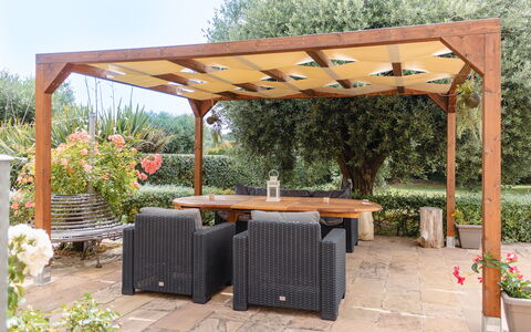 Cyca Holiday Home: Planta, Propiedad, Mueble, Sombra, Mesa, Mesa Al Aire Libre, Mueble Para Exteriores, Maceta, Cielo, Árbol