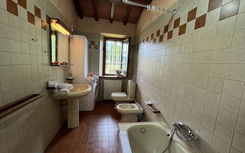 Pinocchio: Grifo, Arreglo De Tubería, Espejo, Lavabo, Baño, Bañera, Diseño De Interiores, Suelo, Ventana, Madera