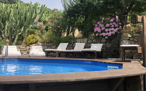 San Noto House With Pool Ac Wifi: Agua, Planta, Propiedad, Flor, Naturaleza, Azur, Mesa, Rectángulo, Edificio, Encendiendo