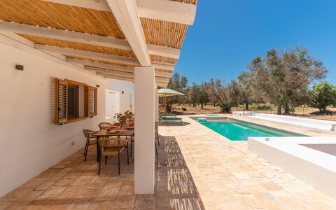 Villa Jolie: Piscina, Inmuebles, Sombra, Diseño, Loseta, Recurso, Villa, Hacienda