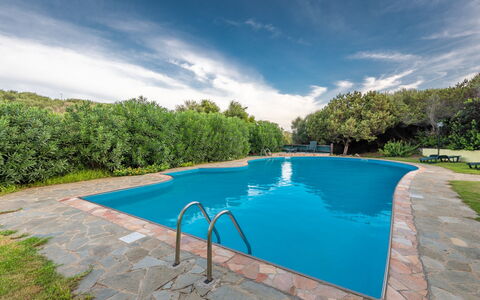 Apartments With Pool Country Village, Stintino: Azul, Agua, Piscina, Sombra, Recurso, Reflexión, Paisajismo, Piscina De Reflejo, Fuente De Agua, Eco Hotel
