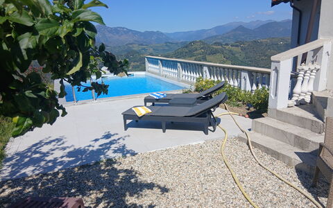 Villa dei Sogni: Azul, Piscina, Ocio, Cordillera, Mueble Para Exteriores, Recurso, Eco Hotel, Sombra, Cresta, Vacaciones
