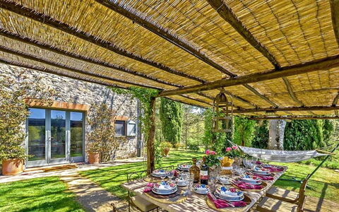 Villa Aiola: Recurso, Sombra, Eco Hotel, Jardín, Patio Interior, Paisajismo, Silla, Material Natural, Yarda, Casa De Campo