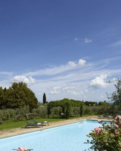 Villa del Riccio: Arbusto, Jardín, Inmuebles, Paisajismo, Hacienda, Villa, Piscina, Plantación, Patio, Casa De Campo