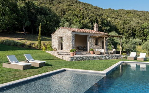 Villa Piuma: Casa, Cabaña, Puerta, Casa De Campo, Inmuebles, Jardín, Paisajismo, Piscina, Patio Interior, Villa