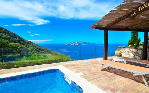 Villa Campanella: Azul, Recurso, Piscina, Costeras Y Los Accidentes Geográficos Oceánico, Mar, Costa, Eco Hotel, Mueble Para Exteriores, Ocio, Oceano