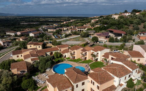 Apartment Sardinia Seaside Ac And Wifi: Fotografía Aérea, Vista Panorámica, Recurso, Ciudad De Vacaciones, Piscina