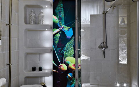 Masseria Capasa: Pared, Diseño De Interiores, Arreglo De Tubería, Baño, Piso, Encendiendo, Plomería, Suelo, Loseta, Casa