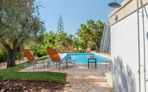 Villa San Vito: Piscina, Recurso, Sombra, Jardín, Eco Hotel, Paisajismo, Patio Interior, Mueble Para Exteriores, Losa, Inmuebles