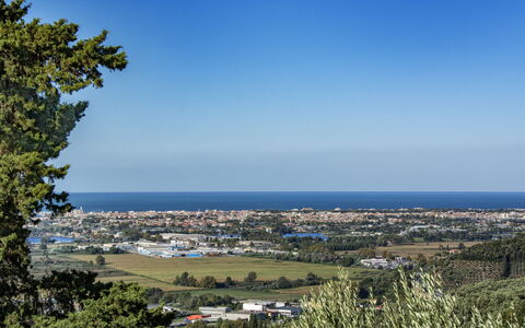 Casale La Pieve: Cielo, Azul, Tiempo De Día, Horizonte, Hojas Perennes