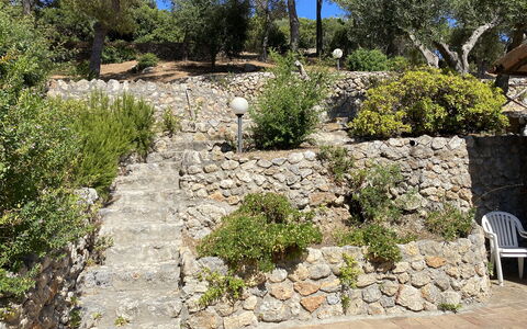 Villa Argentina: Arbusto, Klippe, Pared De Piedra, Jardín, Cobertura Del Suelo, Paisajismo, Losa, Base
