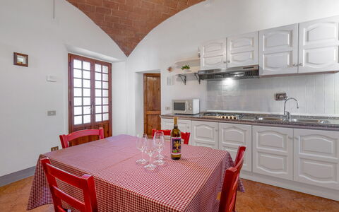 Alojamiento:&nbsp;Rustico Apartment With Pool, Casole D'elsa