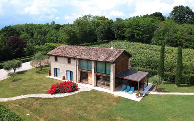 Villa Montello Pool, Jacuzzi, Ac, Wifi, Treviso