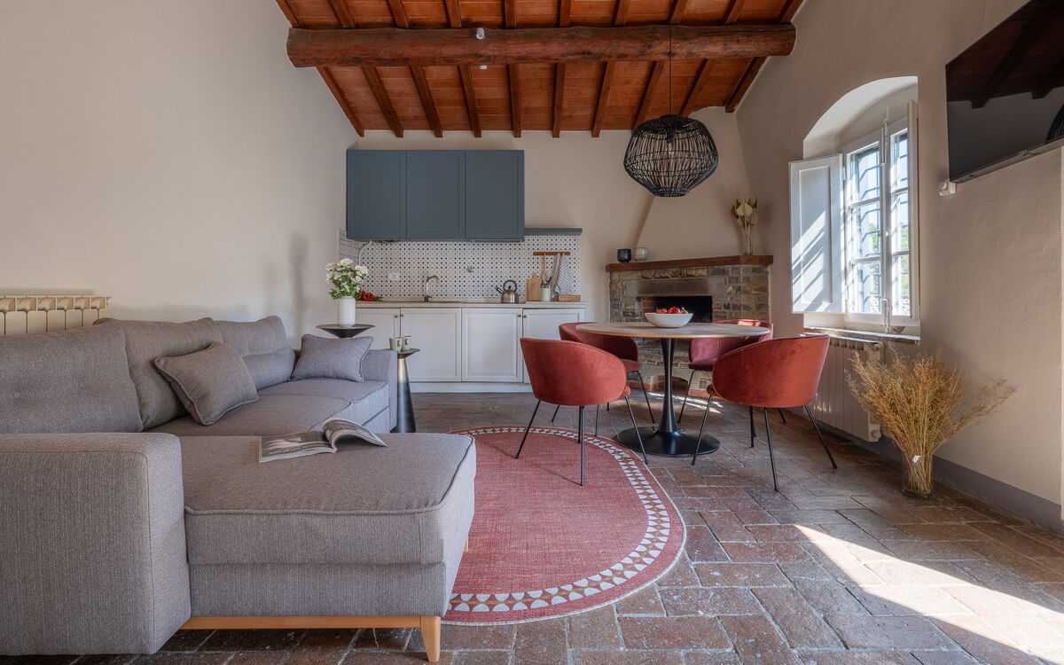 Alojamiento:&nbsp;Relais Badia a Passignano - Appartamento Garnacha