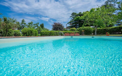 Il Campino, Pool, Montaione: Azul, Agua, Piscina, Material Compuesto, Recurso, Ocio, Fuente De Agua, Eco Hotel, Sombra, Paisajismo