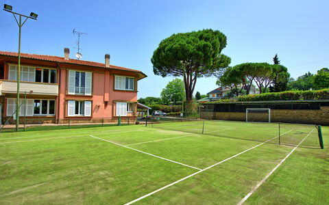 Villa Adriana: Pista De Tenis, Tenis, Deporte De Raqueta, Deportes