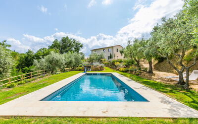 Villa Montisi - Trequanda, Toscana, Italia