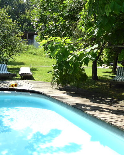 Chalet Fagarè, Pool, Sauna, Prosecco Hills: Piscina, Mueble Para Exteriores, Mueble, Sombra, Patio Interior, Recurso, Jardín, Silla, Paraguas, Ocio