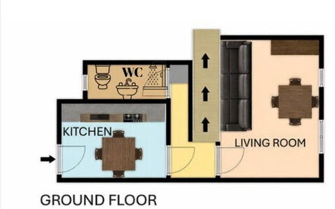 Casa La Conchiglia: Suelo, Habitación, Cama, Diseño, Lecho
