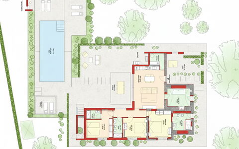 Casa Vita Bella: Diseño, Sala