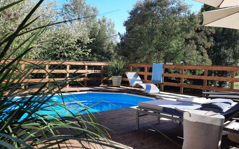 Podere la Botte, Pool, Lari: Piscina, Madera, Mueble Para Exteriores, Mueble, Recurso, Sombra, Sunlounger, Silla, Eco Hotel, Ocio