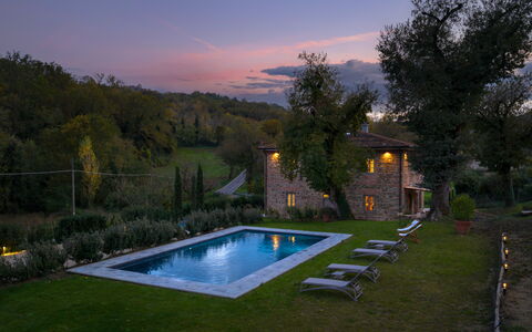 La Morella: Piscina, Inmuebles, Patio Interior, Jardín, Recurso, Cabaña, Césped, Paisajismo, Casa De Campo, Hacienda