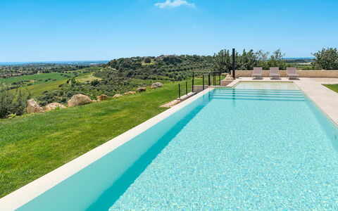 Villa Netina: Azul, Piscina, Material Compuesto, Recurso, Loseta, Paisajismo, Thermae, Fuente De Agua, Eco Hotel