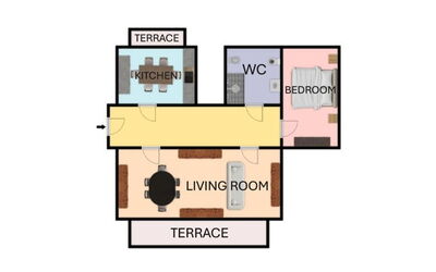 Mestrina Apartment: Sala