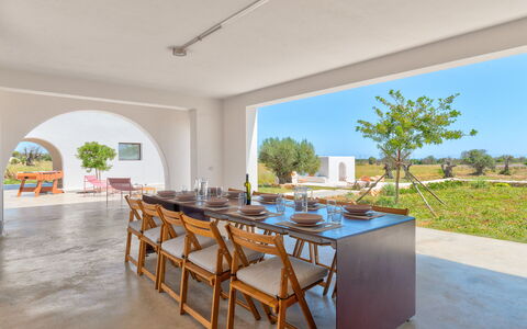 Terracorte Villa: Mueble, Mesa, Cocina Y Comedor Mesa, Silla, Comedor, Planta De Casa