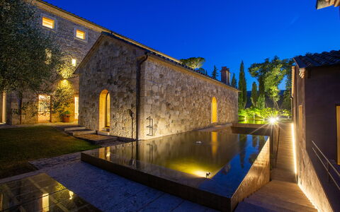 Poggio Mori 20: La Iluminación Del Paisaje, Piscina, Loseta