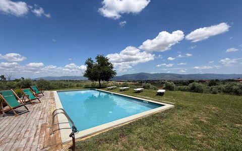 Villa Dedalo: Cielo, Azul, Paisaje, El Terreno Del Lote, Llanura, Piscina, Plantación, Inmuebles, Paisajismo, Cúmulo