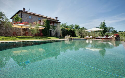 Mattei Villa: Jardín, Inmuebles, Paisajismo, Fuente De Agua, Estanque, Reflexión, Piscina, Villa, Eco Hotel, Casa De Campo