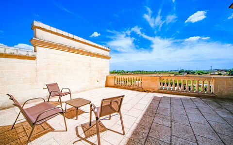 Masseria Ficalindia: Balcón