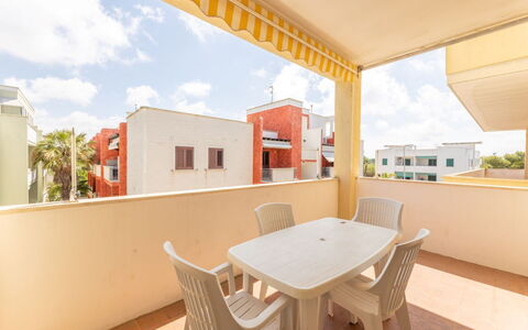 Appartamento Smeraldo, Gallipoli: Departamento, Balcón, Condominio, Hotel