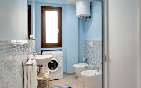 Borgo Vigata 1: Piso, Diseño De Interiores, Suelo, Arreglo De Tubería, Baño, Baño, Grifo, Encendiendo, Plomería, Casa