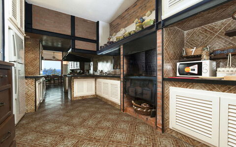 Villa Mary: Diseño De Interiores, Mueble, Pared, Piso, Madera, Cocina, Suelo, Techo, Encendiendo, Silla