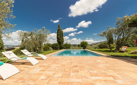 Villa Molinazzo 14: Piscina, Mueble Para Exteriores, Jardín, Paisajismo, Losa, Sombra, Loseta, Recurso, Eco Hotel, Fuente De Agua