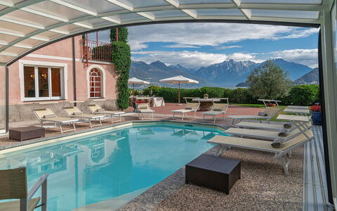 Villa Meridiana: Colina, Cordillera, Jardín, Recurso, Inmuebles, Piscina, Valle, Hill Station, Eco Hotel, Alpes