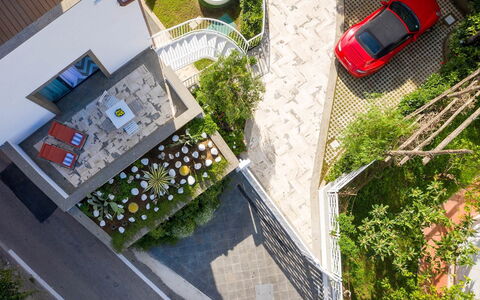 Suite Agave: Diseño Urbano, Jardín, Balcón, Patio, Paisajismo, Yarda, Eco Hotel, Silla, Patio, Sombra