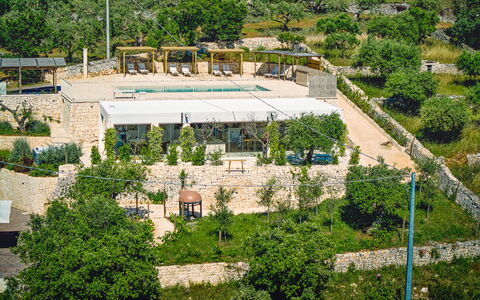 Trullo Emmebi Vista Valle D'Itria: Inmuebles, Eco Hotel, Paisajismo, Recurso, Piscina, Vista Panorámica, Villa