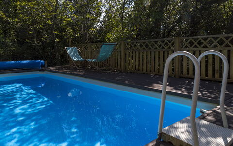 Villa Sole - Exclusive Villa al Conero con Piscina: Azul, Piscina, Material Compuesto, Ocio, Sombra, Recurso, Eco Hotel, Cerca, Patio Interior, El Plastico