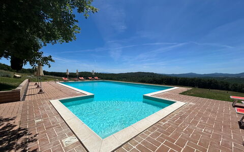Casa Stella Serena, Podere le Scopaie, Pool: Piscina, Paisajismo, Eco Hotel, Recurso, Hacienda