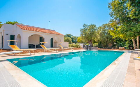 Villa Margherita: Azul, Piscina, Hacienda, Recurso, Mueble Para Exteriores