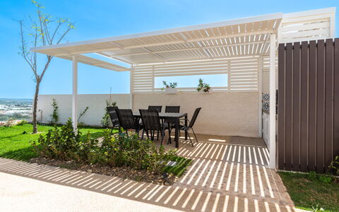 A Casa di Chica: Arquitectura, Sombra, Jardín, Porche, Mueble Para Exteriores, Patio, Cubierta, Estructura Al Aire Libre, Eco Hotel, Paisajismo