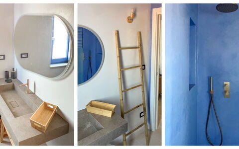 Tenuta Emma: Pared, Arreglo De Tubería, Plomería, Baño, Grifo, Lavabo, Loseta, Lámpara, Espejo, Lavabo Del Baño